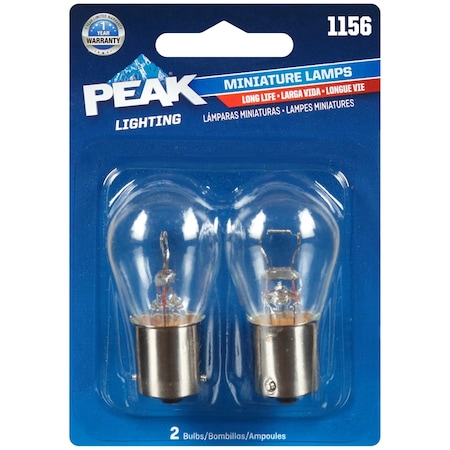 Peak Mini Automotive Bulb S8 1156LL-BPP